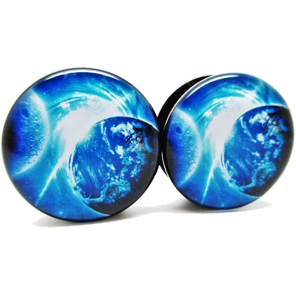 Blue Earth & Moon Ear Plugs